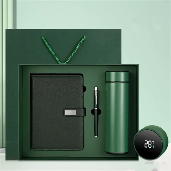 3Pcs Customized Luxury Business Notebook Gift Box Set - 3Pcs Customized Luxury Business Notebook Gift Box Set - Image 3 of 5