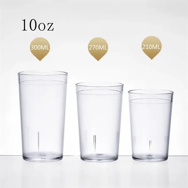 Unbreakable Plastic Juice Cup Drinking Glasses 300ml - Unbreakable Plastic Juice Cup Drinking Glasses 300ml - Image 1 of 4