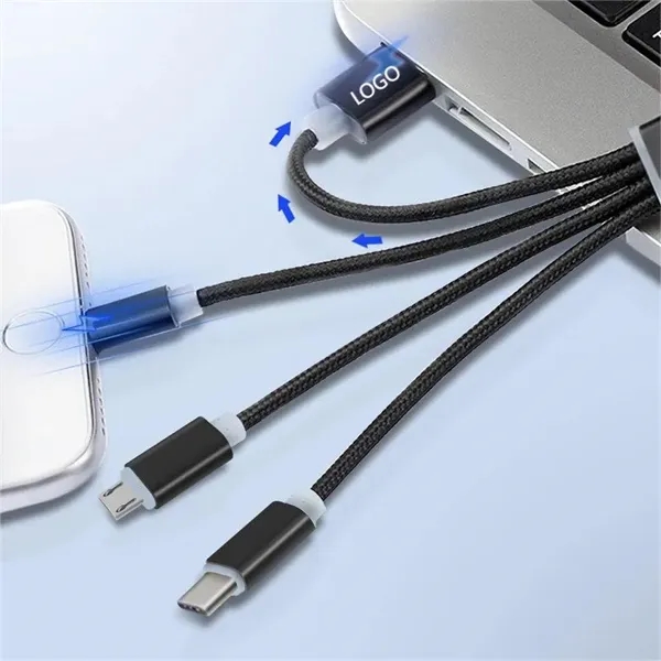 Short Universal USB Cable Keychain For Travel - Short Universal USB Cable Keychain For Travel - Image 2 of 3
