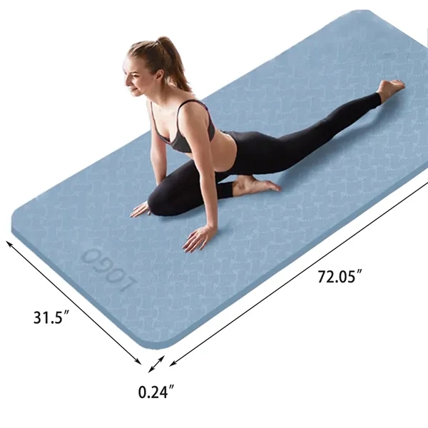 TPE Yoga Mat Non Slip