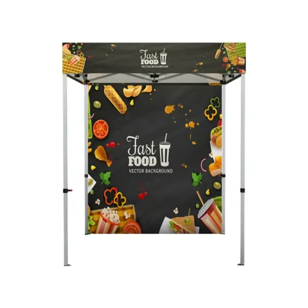 6' x 6' Steel Canopy tent - Hardware + Topper - 6' x 6' Steel Canopy tent - Hardware + Topper - Image 0 of 1