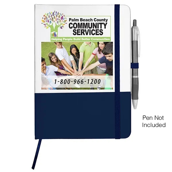 Capitola Notepad Notebook with Pen Loop - Capitola Notepad Notebook with Pen Loop - Image 5 of 14