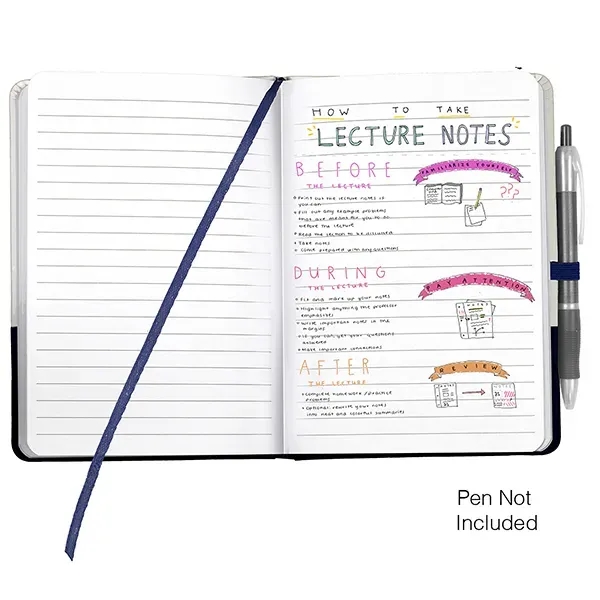 Capitola Notepad Notebook with Pen Loop - Capitola Notepad Notebook with Pen Loop - Image 6 of 14