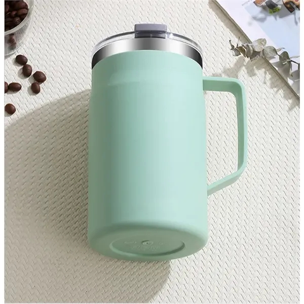 15oz/20oz/22oz Double Wall Tumbler Mug W/Handle - 15oz/20oz/22oz Double Wall Tumbler Mug W/Handle - Image 4 of 5