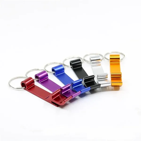 Portable Bottle Opener Keyring Beer LOGO Remover Keychain - Portable Bottle Opener Keyring Beer LOGO Remover Keychain - Image 2 of 3