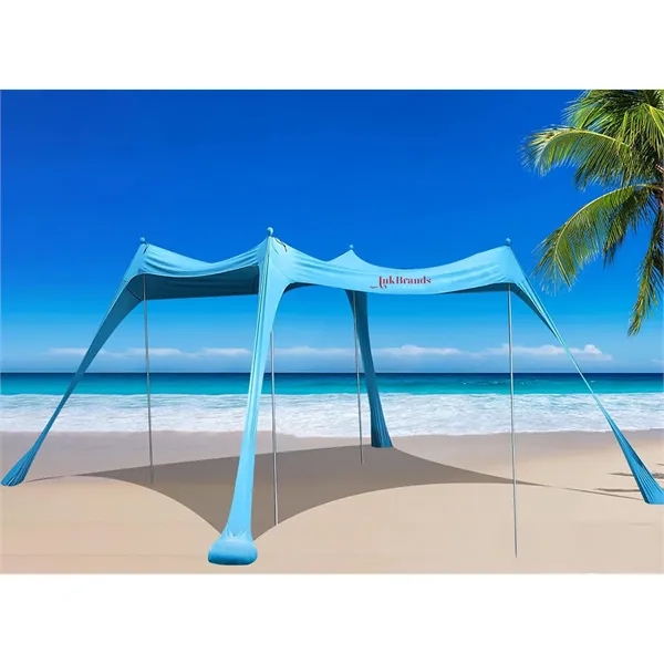 Beach Tent with 4 Sand Anchors - Beach Tent with 4 Sand Anchors - Image 0 of 2