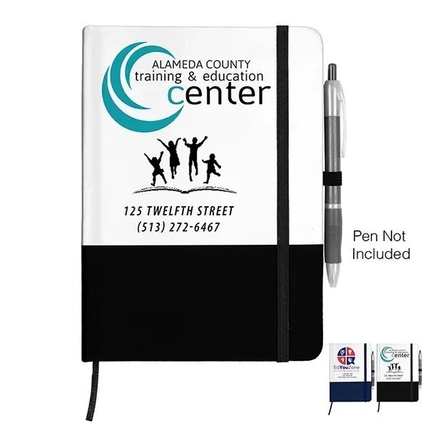 Capitola Notepad Notebook with Pen Loop (Overseas)