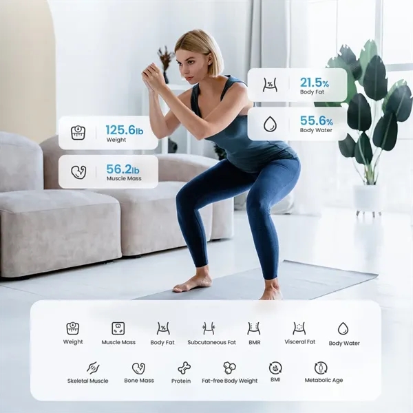 Smart Scale For Body Weight - Smart Scale For Body Weight - Image 2 of 11