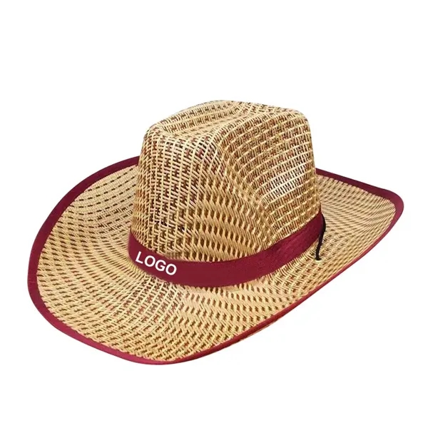 Straw Cowboy hat - Straw Cowboy hat - Image 6 of 8