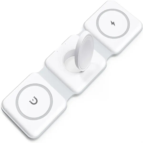 3 In 1 Foldable Wireless Charger - 3 In 1 Foldable Wireless Charger - Image 1 of 5