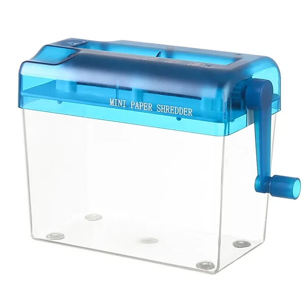 Mini Manual Shredder Paper Office Portable - Mini Manual Shredder Paper Office Portable - Image 0 of 3