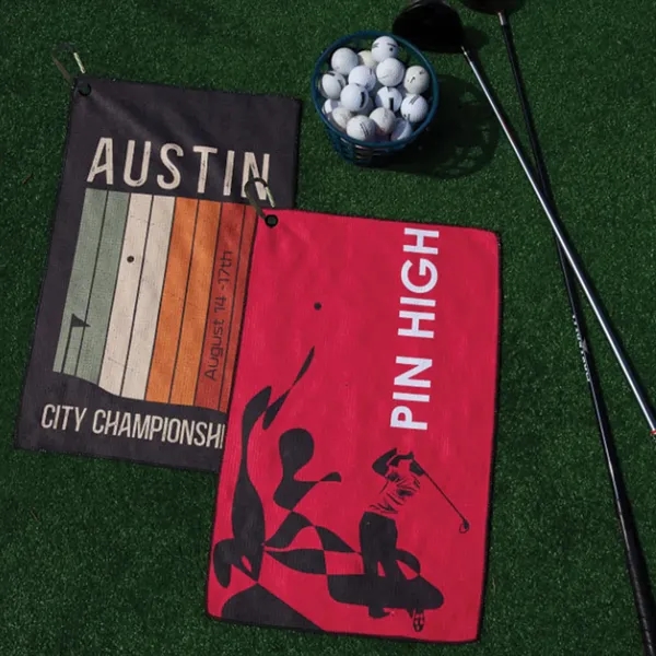 EPICOLOR Waffle Golf Towel - EPICOLOR Waffle Golf Towel - Image 0 of 1
