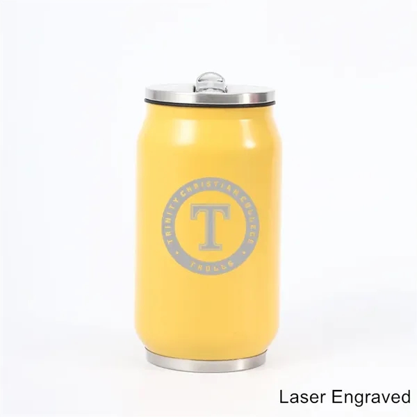 15 oz Stainless Steel Insulated Can Tumbler with Lid Straw - 15 oz Stainless Steel Insulated Can Tumbler with Lid Straw - Image 8 of 8