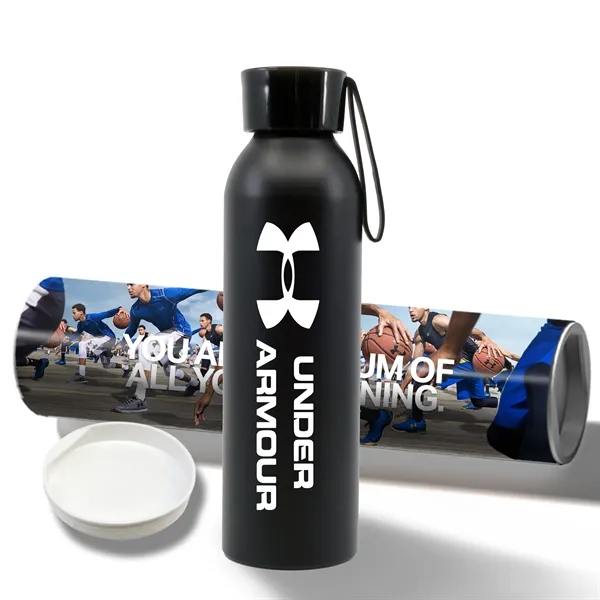 20 oz Aluminum Bottle with Shipping Tube - 20 oz Aluminum Bottle with Shipping Tube - Image 0 of 15