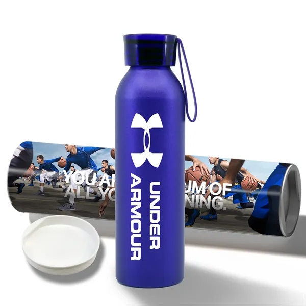 20 oz Aluminum Bottle with Shipping Tube - 20 oz Aluminum Bottle with Shipping Tube - Image 4 of 15