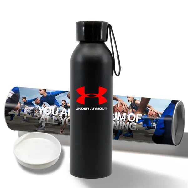 20 oz Aluminum Bottle with Shipping Tube - 20 oz Aluminum Bottle with Shipping Tube - Image 8 of 15