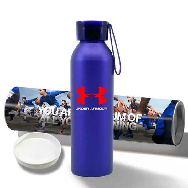20 oz Aluminum Bottle with Shipping Tube - 20 oz Aluminum Bottle with Shipping Tube - Image 12 of 15