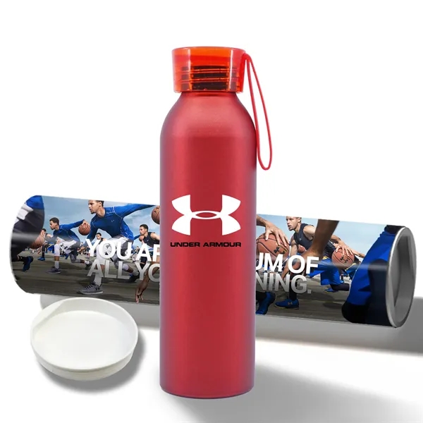 20 oz Aluminum Bottle with Shipping Tube - 20 oz Aluminum Bottle with Shipping Tube - Image 13 of 15