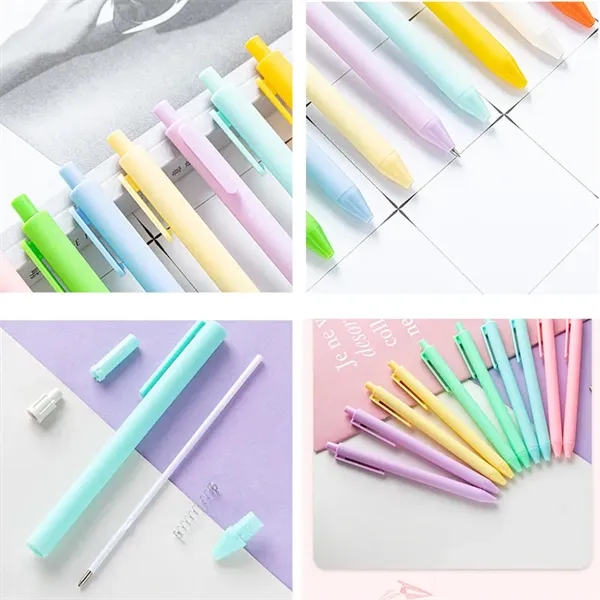 Plastic Vintage Color Click Action Retractable Ballpoint Pen - Plastic Vintage Color Click Action Retractable Ballpoint Pen - Image 2 of 2