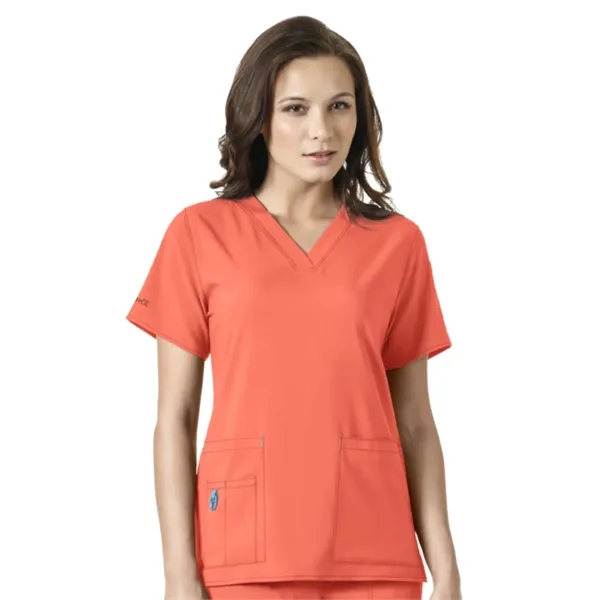 Carhartt Cross-Flex Women's V-Neck Media Top - Carhartt Cross-Flex Women's V-Neck Media Top - Image 5 of 16