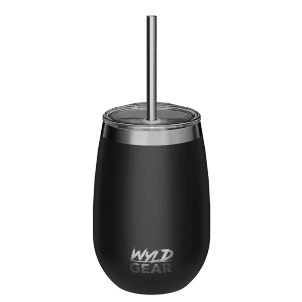 12 oz Wyld Gear® Stainless Steel Vacuum Insulated Tumbler - 12 oz Wyld Gear® Stainless Steel Vacuum Insulated Tumbler - Image 2 of 8