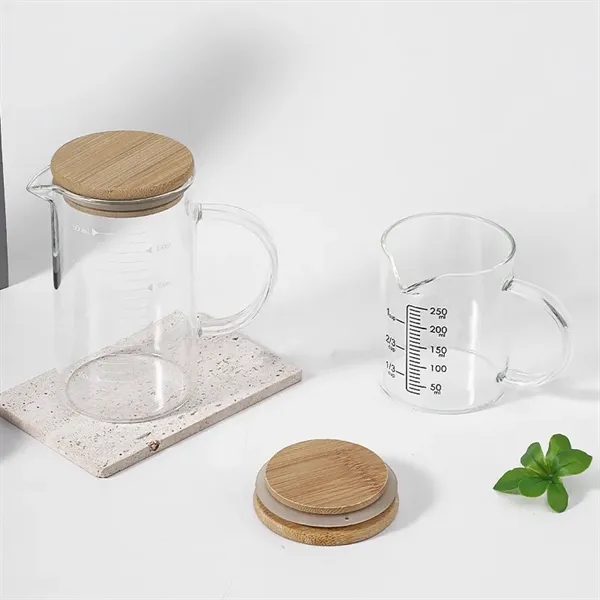 12/17 oz Glass Scale Beaker Measuring Cup with Handle - 12/17 oz Glass Scale Beaker Measuring Cup with Handle - Image 4 of 10