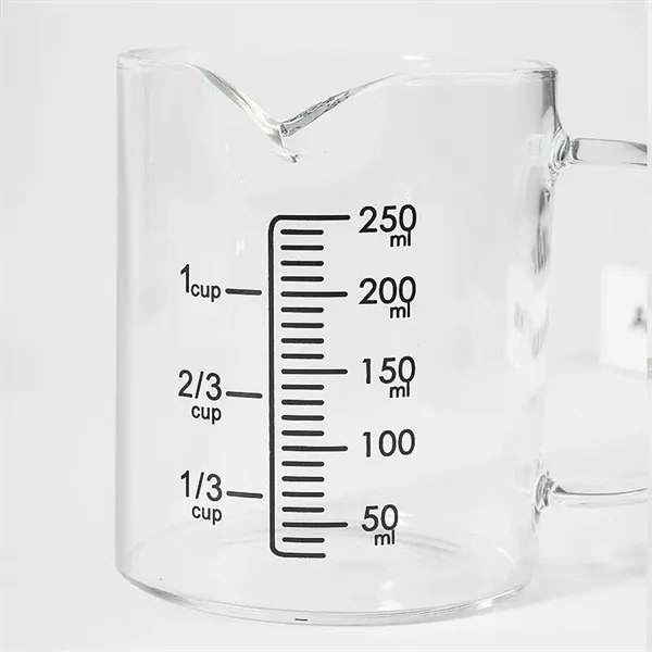 12/17 oz Glass Scale Beaker Measuring Cup with Handle - 12/17 oz Glass Scale Beaker Measuring Cup with Handle - Image 8 of 10