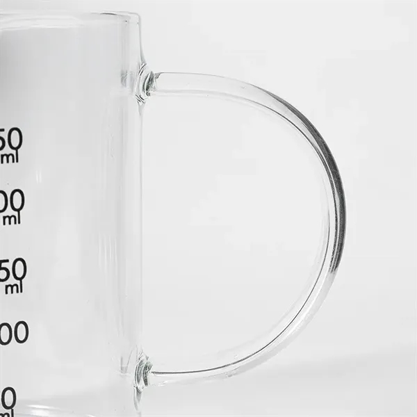 12/17 oz Glass Scale Beaker Measuring Cup with Handle - 12/17 oz Glass Scale Beaker Measuring Cup with Handle - Image 9 of 10