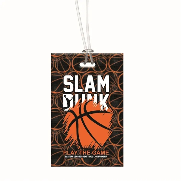 Custom 5D Bag / Backpack Tag 2.5"W x 4"H