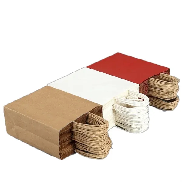 Kraft Paper Tote Bags - Kraft Paper Tote Bags - Image 1 of 4