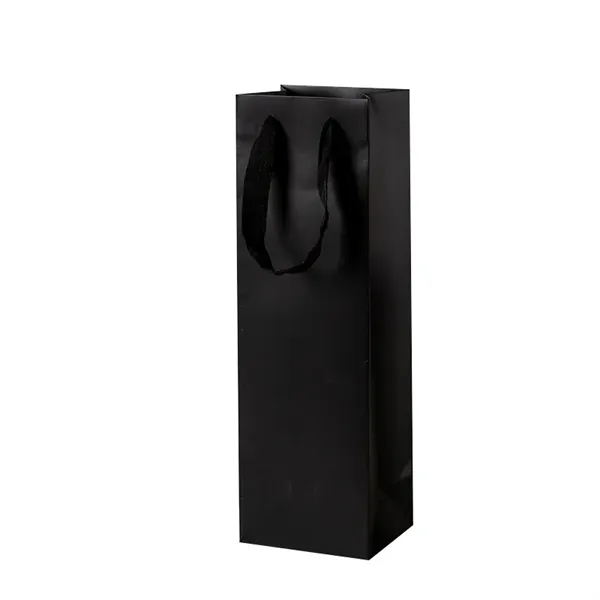 Reusable Kraft Paper Wine Gift Bags With Handles - Reusable Kraft Paper Wine Gift Bags With Handles - Image 3 of 3