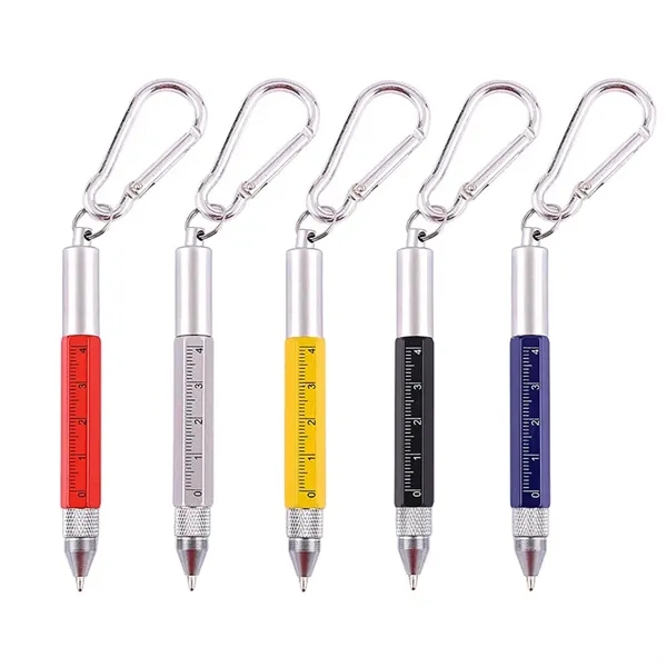 Multifunctional Aluminum Ballpoint Pen with Screwdriver - Multifunctional Aluminum Ballpoint Pen with Screwdriver - Image 1 of 1