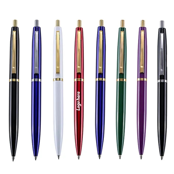 Metal Retractable Ballpoint Pen - Metal Retractable Ballpoint Pen - Image 0 of 9