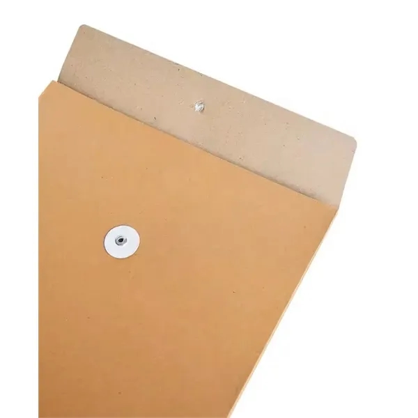 Custom Logo Kraft Paper File Bag Document Holder - Custom Logo Kraft Paper File Bag Document Holder - Image 1 of 9