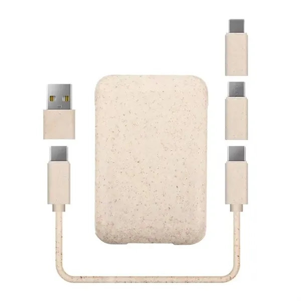 Eco-Friendly Charging Cable Kit - Eco-Friendly Charging Cable Kit - Image 1 of 5