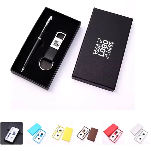 Keychain Pen 2pcs Gift Box Set - Keychain Pen 2pcs Gift Box Set - Image 0 of 8