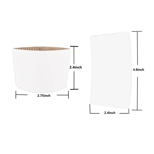 Disposable Coffee Cold Drink Paper Cup Sleeve - Disposable Coffee Cold Drink Paper Cup Sleeve - Image 1 of 3