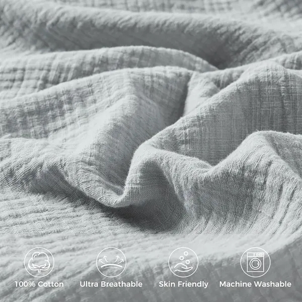 Muslin Nursing Cover for Breastfeeding - Muslin Nursing Cover for Breastfeeding - Image 3 of 5