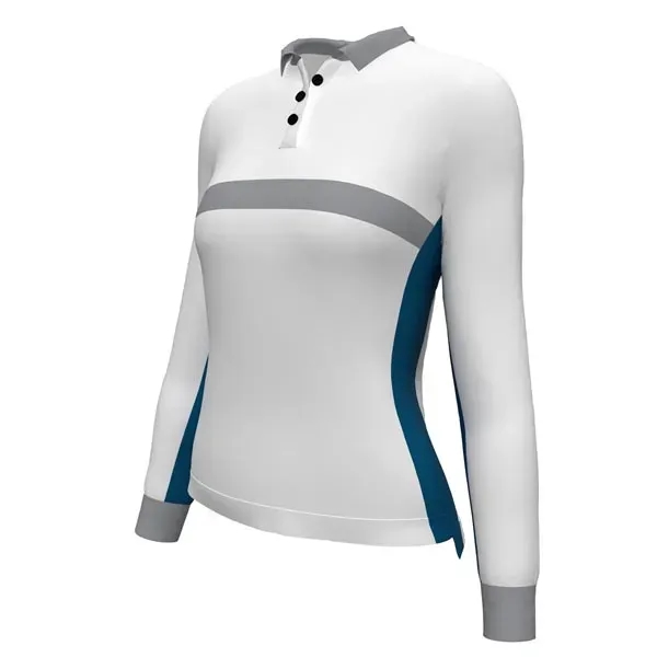 Women's Juice Long Sleeve Polo - Women's Juice Long Sleeve Polo - Image 0 of 0