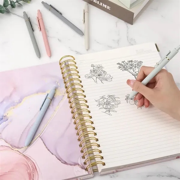 Metallic Retractable Ballpoint Pens - Metallic Retractable Ballpoint Pens - Image 4 of 5