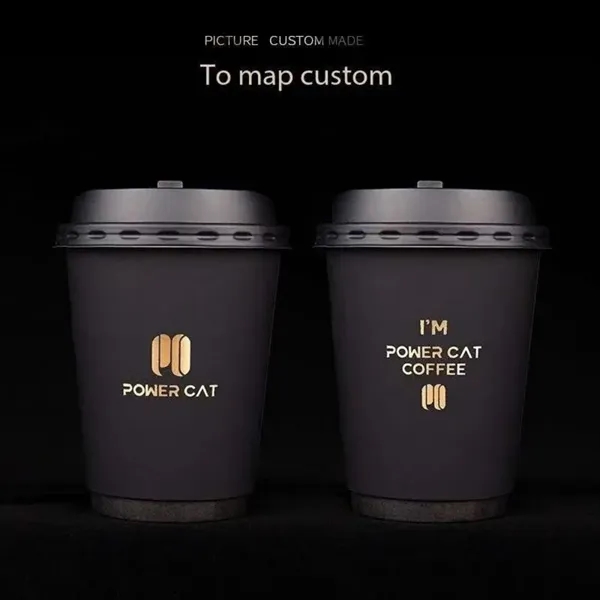 12 oz Coffee Cups - 12 oz Coffee Cups - Image 1 of 4