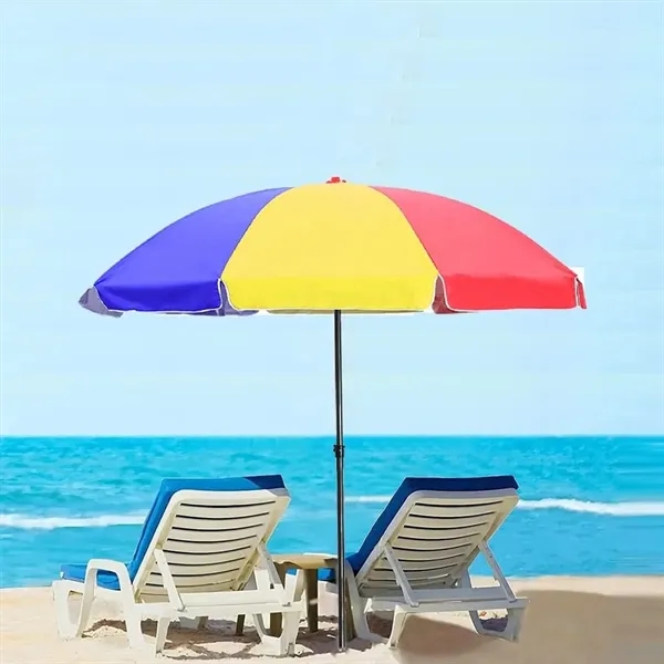 7ft Arc Summer UV Beach Umbrella Tent Canopy Sunshade Shadow - 7ft Arc Summer UV Beach Umbrella Tent Canopy Sunshade Shadow - Image 1 of 2
