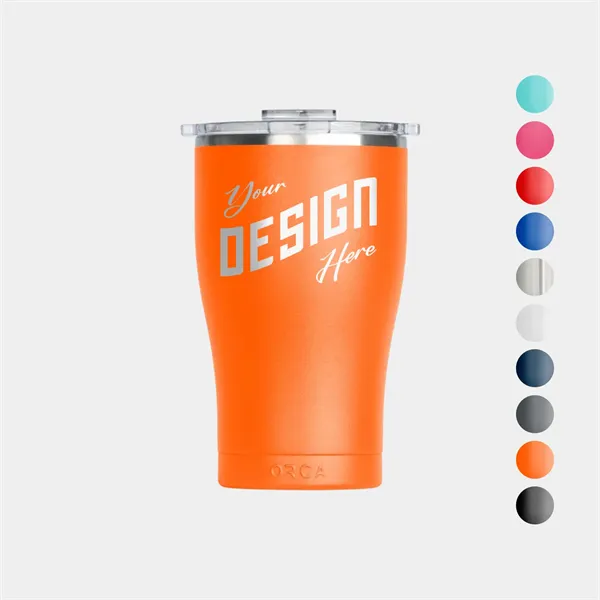 22 oz ORCA® Stainless Steel Insulated Chaser Tumbler - 22 oz ORCA® Stainless Steel Insulated Chaser Tumbler - Image 0 of 10