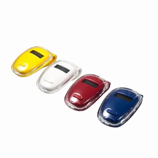 Lcd Display Counter Walking Pedometer With Clip - Lcd Display Counter Walking Pedometer With Clip - Image 2 of 4