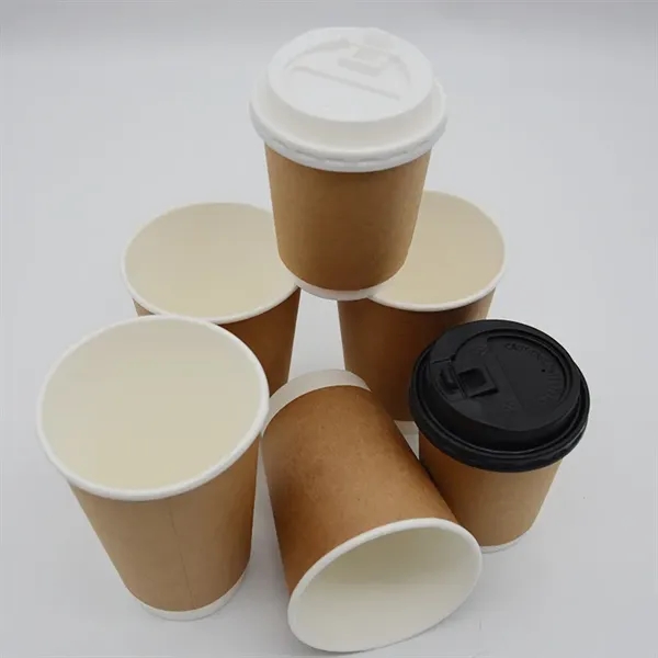 Disposable Environmental Protection Paper Cup with Lid - Disposable Environmental Protection Paper Cup with Lid - Image 4 of 4