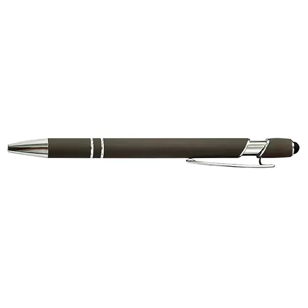 Soft-Touch Aluminum Pen w/ Stylus - Soft-Touch Aluminum Pen w/ Stylus - Image 3 of 10