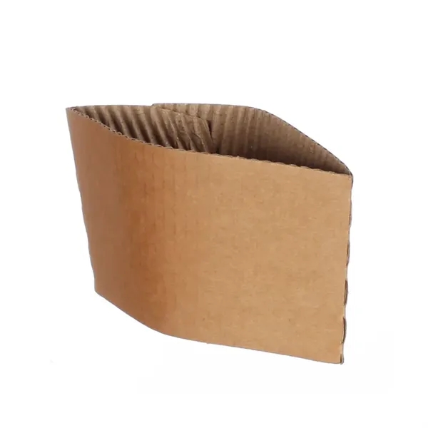 Eco-Friendly Insulation Kraft Paper Coffee Cup Sleeves - Eco-Friendly Insulation Kraft Paper Coffee Cup Sleeves - Image 3 of 3