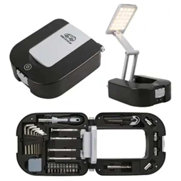 Multi Functional Led Table Lamp With Hand Tools Set - Multi Functional Led Table Lamp With Hand Tools Set - Image 5 of 7