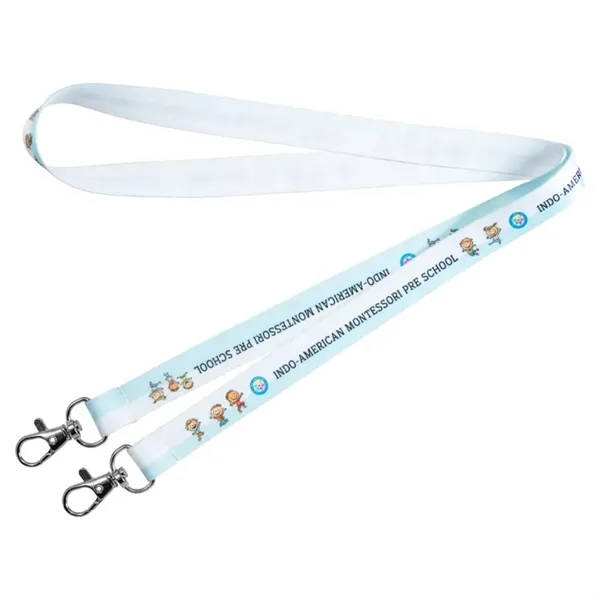Open Ended Double Clip Full Color Lanyards - Open Ended Double Clip Full Color Lanyards - Image 20 of 21