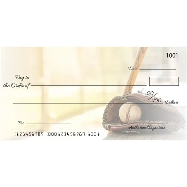 Custom Baseball Big Checks - Custom Baseball Big Checks - Image 0 of 0